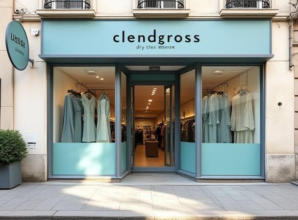 Vue extérieure de la boutique clendengross à Lyon